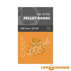Life Orange Pellet Bands 30 STUKS
