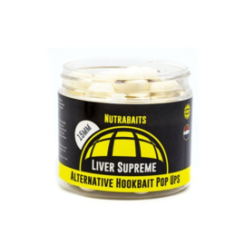 Nutrabaits Pop Ups Alternative Hookbait Liver Supreme (White) 15mm