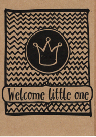 Ansichtkaart ‘Welcome little one’