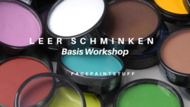 Basic Workshop Facepainting.  26th of Feb, 04,11,18 march . 2024 (4 evenings 19.00-21.00)