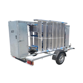 X-Carrier afsluitbare aanhanger 305