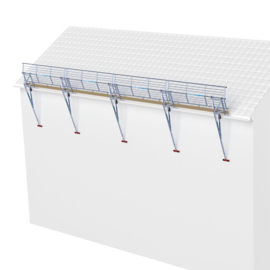 SGS Dakrandbeveiliging 12 meter complete set schuin dak