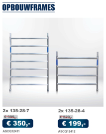 2x ASC Opbouwframe 135-28-7