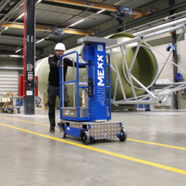 MANU-X-LIFT personen lift -  Werkhoogte 4,1 meter