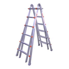 Waku 4x6 telescoopladder