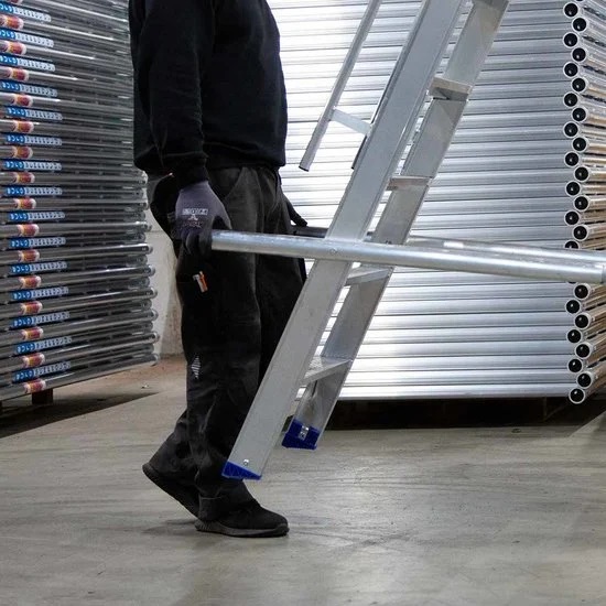 Eurostairs Magazijntrap 4 treden