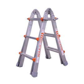 Waku 4x3 telescoopladder