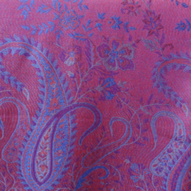 zijden sjaal roze paisley