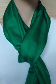 zijden sjaal groen