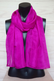 zijden sjaal fel roze