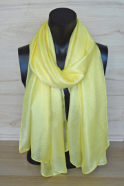 sjaal in geel