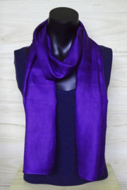 zijden sjaal paars