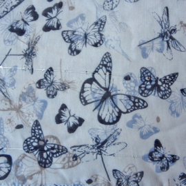 sjaal met vlinders