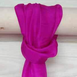 zijden sjaal fel roze