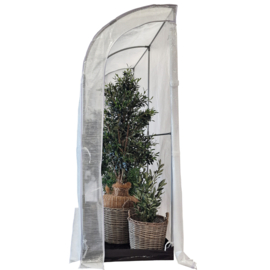 Kas voor vorstbescherming potplanten - 215 × 200 × 80 cm (HxBxL)
