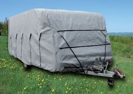 Luxe Caravan beschermhoes SFS-3 materiaal  L500-550xB250xH220 cm