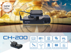 CH-200 Wifi + extra camera + GPS + 32GB kaartje