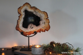 Sfeerlicht versteend hout