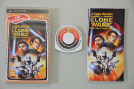 PSP Star Wars The Clone Wars Republic Heroes
