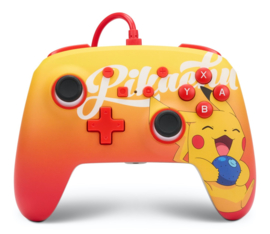 Switch Controller Wired (Berry Happy Pikachu) - PowerA [Nieuw]