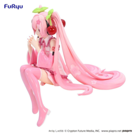 Hatsune Miku Noodle Stopper Figure Sakura Miku 2023 - Furyu [Nieuw]