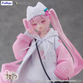 Hatsune Miku Tenitol PVC Figure Sakura Miku Cool style [petit] 19 cm - Furyu [Nieuw]