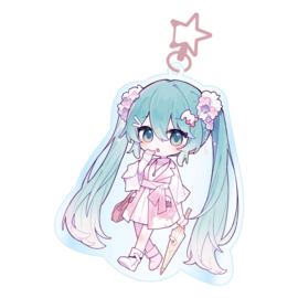 Hatsune Miku Acrylic Sleutelhanger Kawaii Summer Time - Popbuddies [Nieuw]
