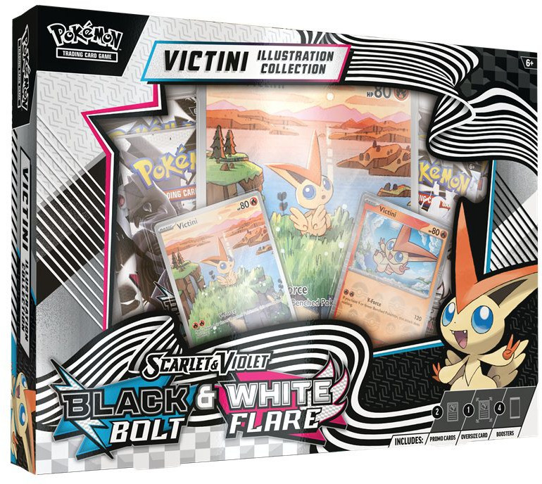 Pokemon TCG - Black Bolt & White Flare Illustration Collection - Victini [Nieuw]