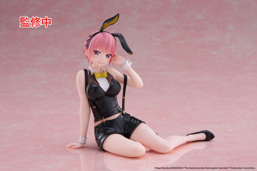 The Quintessential Quintuplets Figure Ichika Nakano (Bunny Ver.) Desktop Cute 13 cm - Taito [Nieuw]