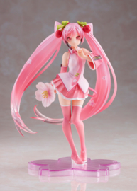 Hatsune Miku Figure Sakura Miku Newly Drawn 2021 - Taito [Nieuw]