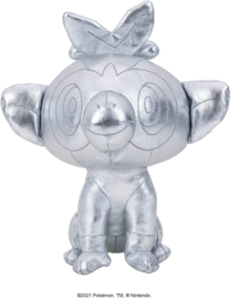 Pokemon 25th Anniversary Knuffel Silver Grookey (20cm) - Boti/Wicked Cool Toys [Nieuw]