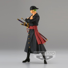 One Piece Figure Roronoa Zoro the Grandline Series Wanokuni 17 cm - Banpresto [Nieuw]