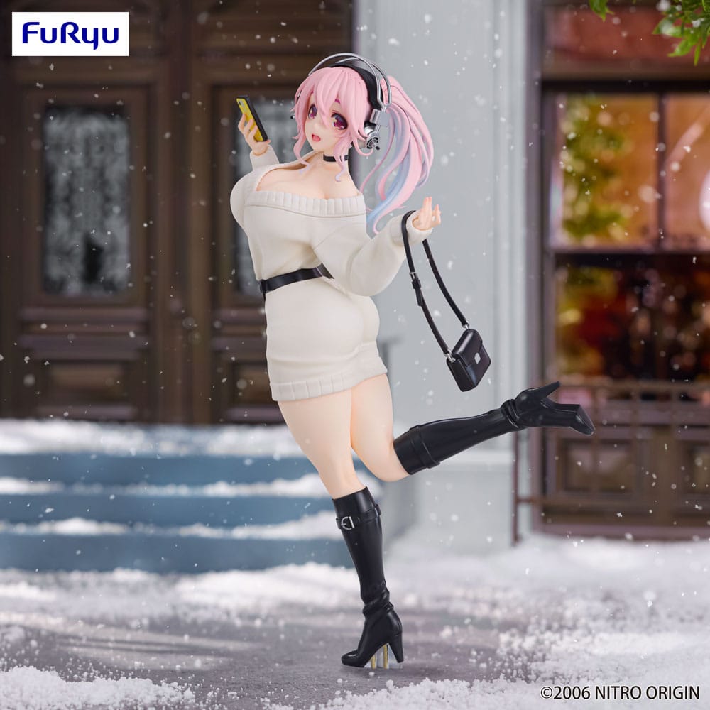Super Sonico Figure Sonico Winter Memory Ver. Trio-Try-iT 21 cm - FuRyu [Nieuw]