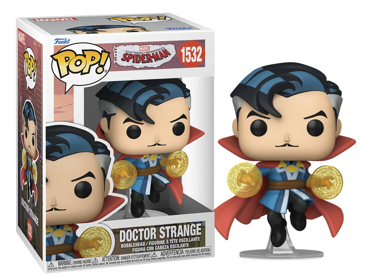 Marvel Your Friendly Neighborhood Spider-Man Funko Pop Doctor Strange #1532 [Nieuw]