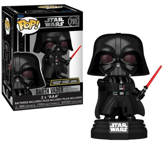Star Wars Funko Pop Darth Vader (Lights & Sounds) #795 [Nieuw]