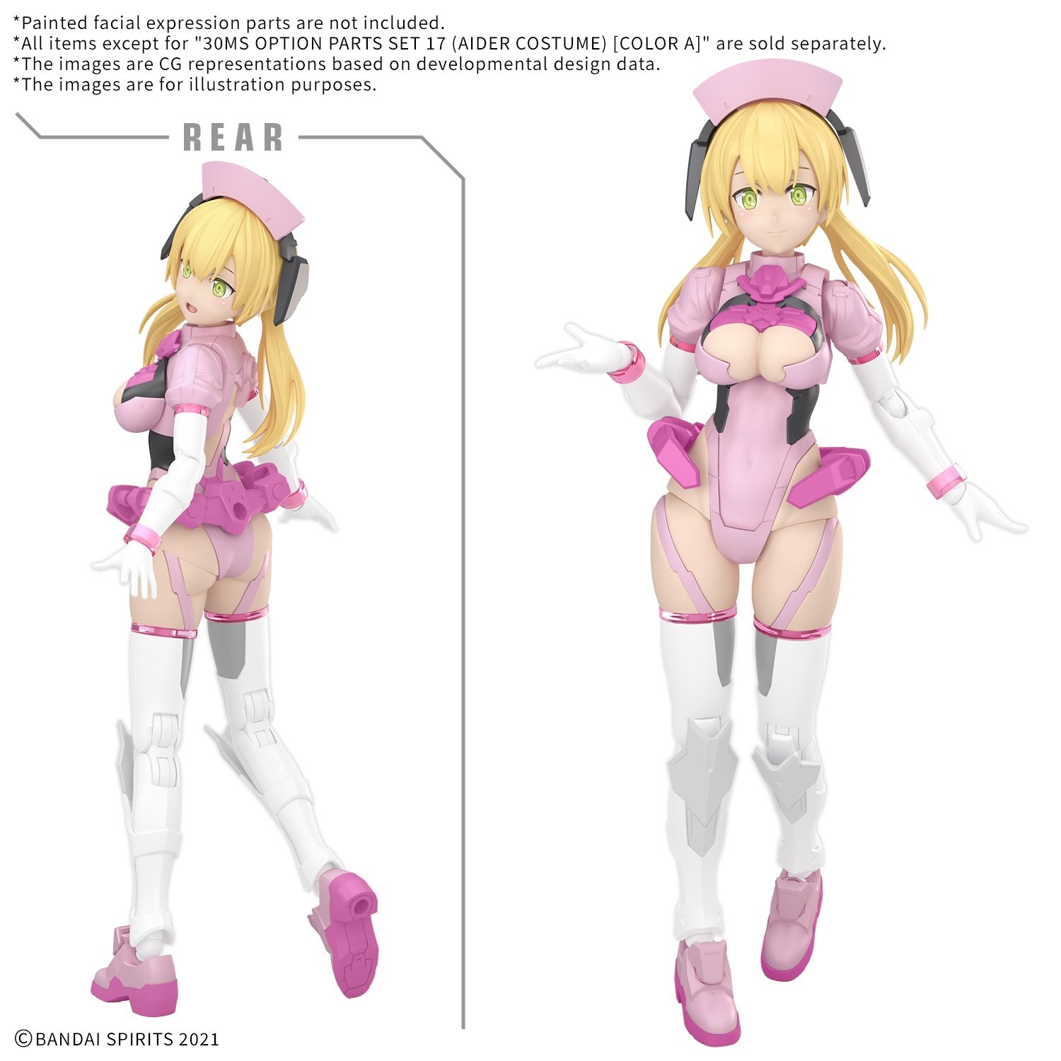 30MS Option Parts Set 17 (Aider Costume Color A) - Bandai [Nieuw]