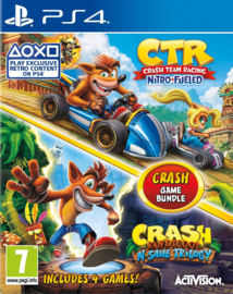 Ps4 Crash 2 Pack (Crash Team Racing Nitro Fueled + Crash Bandicoot N Sane Trilogy) [Gebruikt]