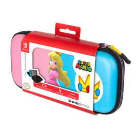 Nintendo Switch Slim Deluxe Travel Case Royal Princess Peach - PDP [Nieuw]