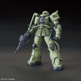 Gundam Model Kit HG 1/144 MS-06C Zaku II Type C/ Type C-5 Principality of Zeon Mass Production Mobile Suit - Bandai [Nieuw]