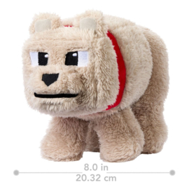 Minecraft Movie Knuffel Dennis the Wolf 20 cm - Mattel [Nieuw]