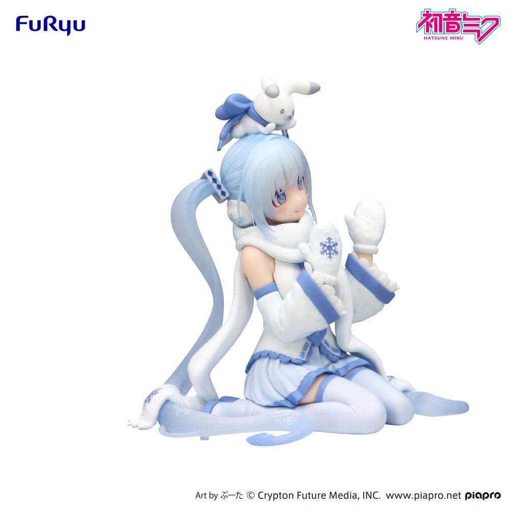 Hatsune Miku Noodle Stopper Figure Snow Miku Sky Town 10th Ver. 15 cm - FuRyu [Nieuw]