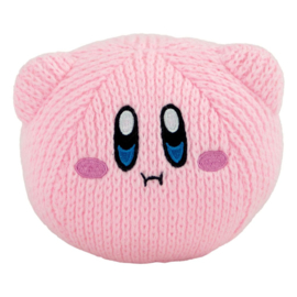 Kirby Knuffel Hovering Kirby Nuiguru-Knitted 15 cm - Tomy [Nieuw]