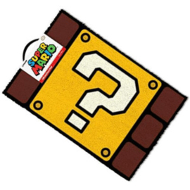 Nintendo Super Mario Deurmat Question Block - Pyramid International [Nieuw]