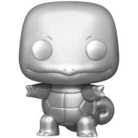 Pokemon Funko Pop Squirtle Chrome Silver Pokemon 25th Anniversary #504 [Nieuw]