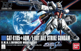 Gundam Model Kit HG 1/144 Gat-X105+AQM/E-X01 Aile Strike Gundam OMNI Enforcer - Bandai [Nieuw]