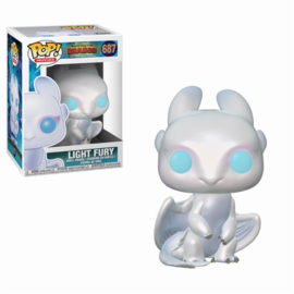 How To Train Your Dragon 3 Funko Pop Light Fury #687 [Nieuw]