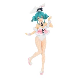 Hatsune Miku Figure Miku Bicute Bunnies White Rabbit Baby Pink - Furyu [Nieuw]