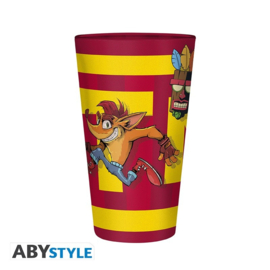 Crash Bandicoot Glas TNT Crash 400 ML - ABYstyle [Nieuw]