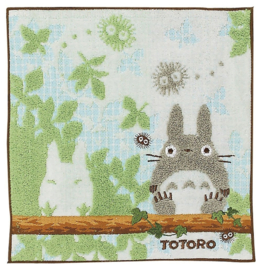 Studio Ghibli My Neighbor Totoro Mini Towel Totoro on a branch 25 x 25 cm - Marushin [Nieuw]