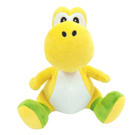 Super Mario Knuffel Yoshi Sitting (Geel) 20 cm - Together+ [Nieuw]